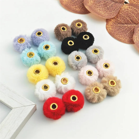 Pom pom beads