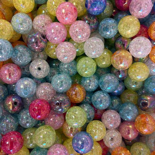 Crackle Resin Beads