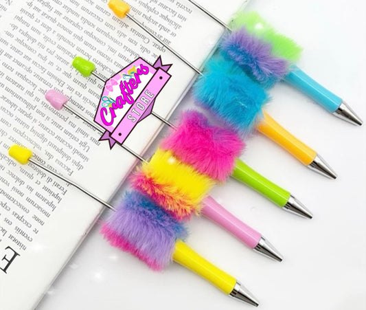 Pom pom multicolor pen