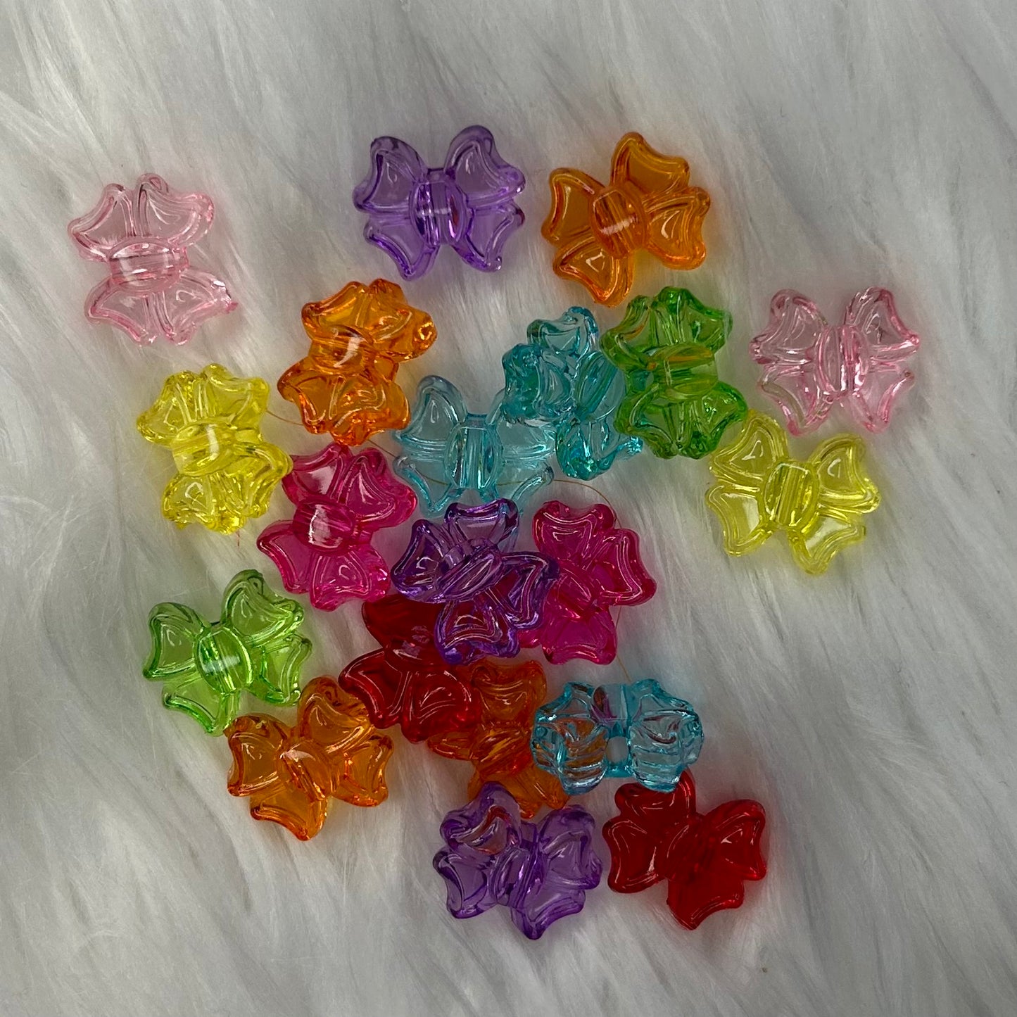 Transparent Bow bead