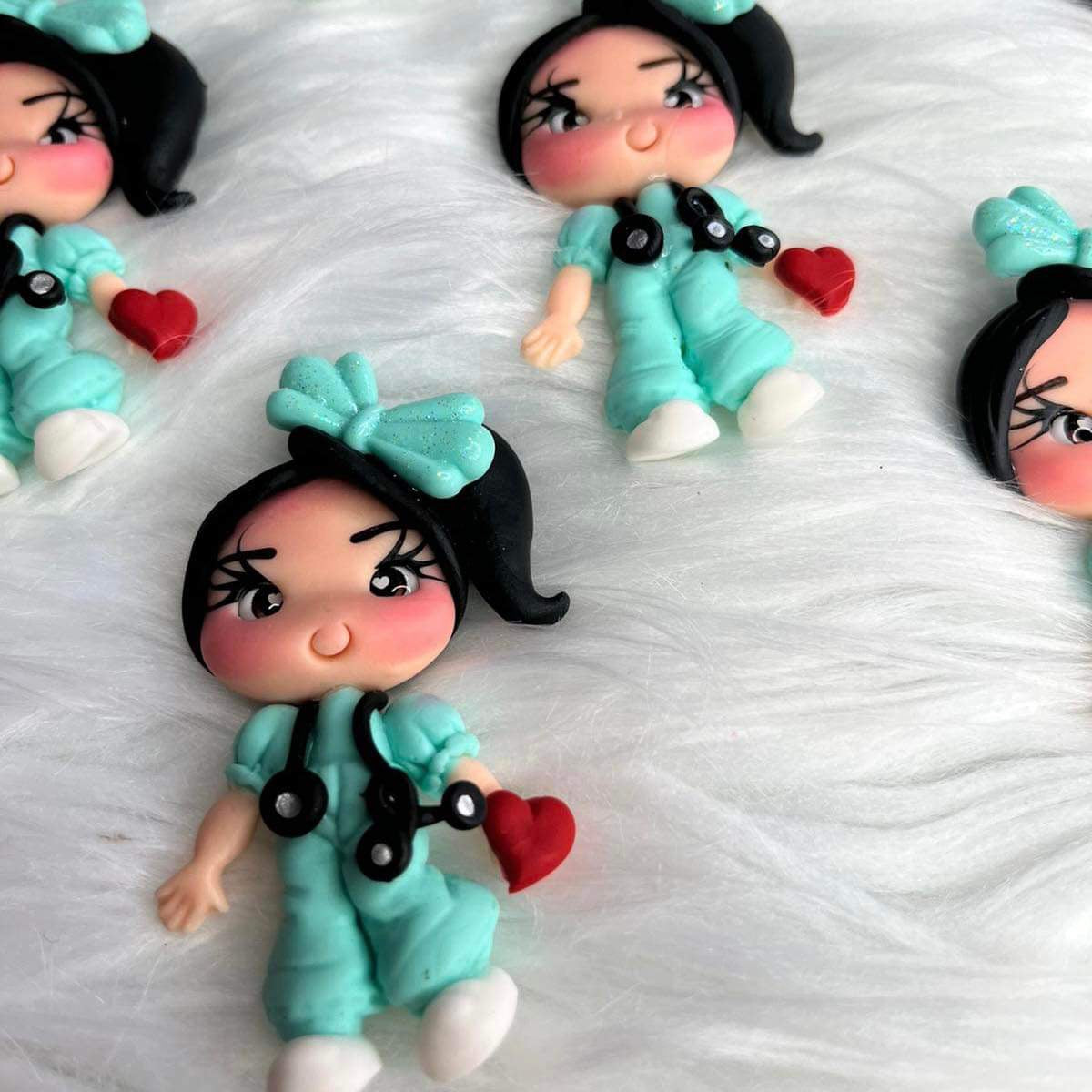 Nurse Clay Dolls