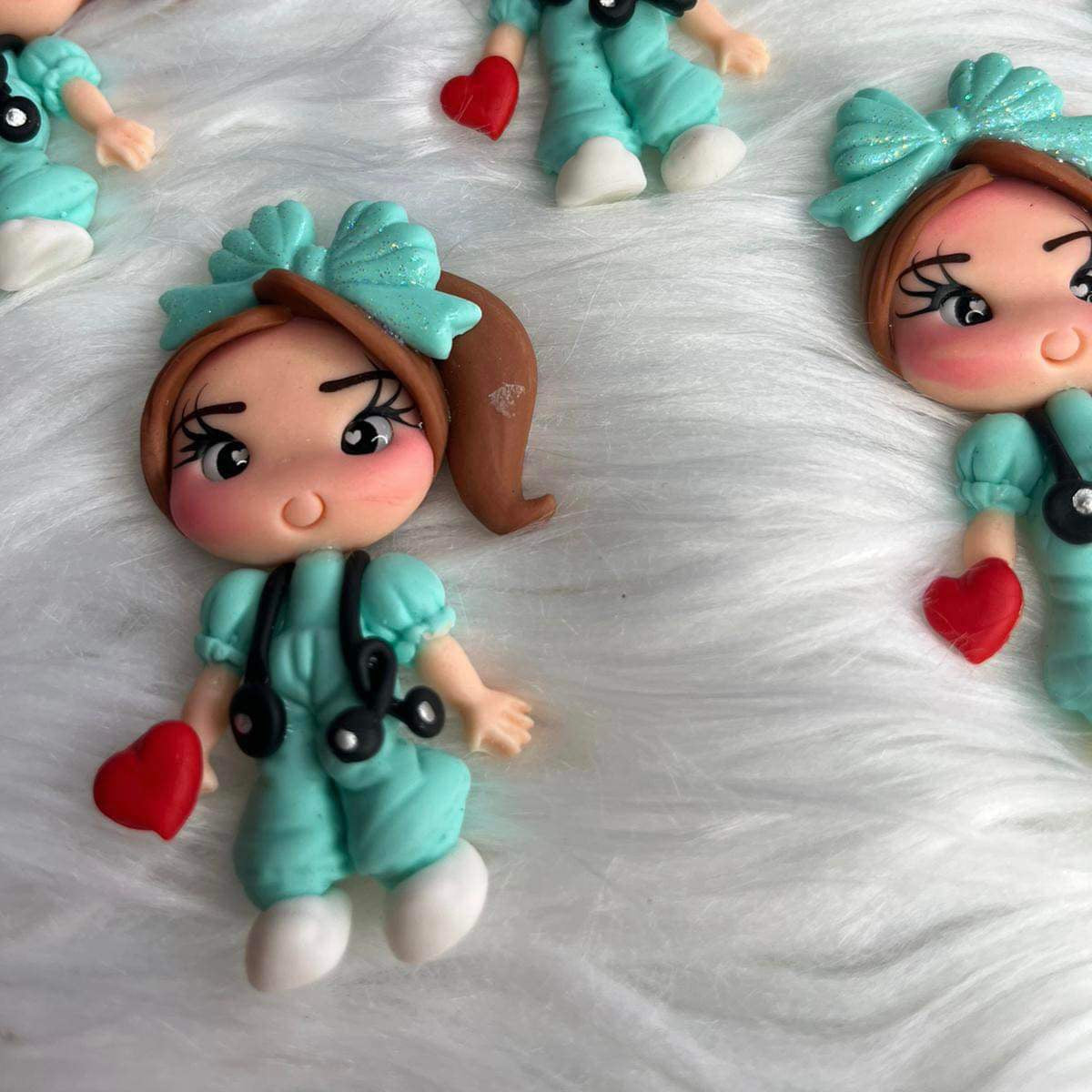 Nurse Clay Dolls