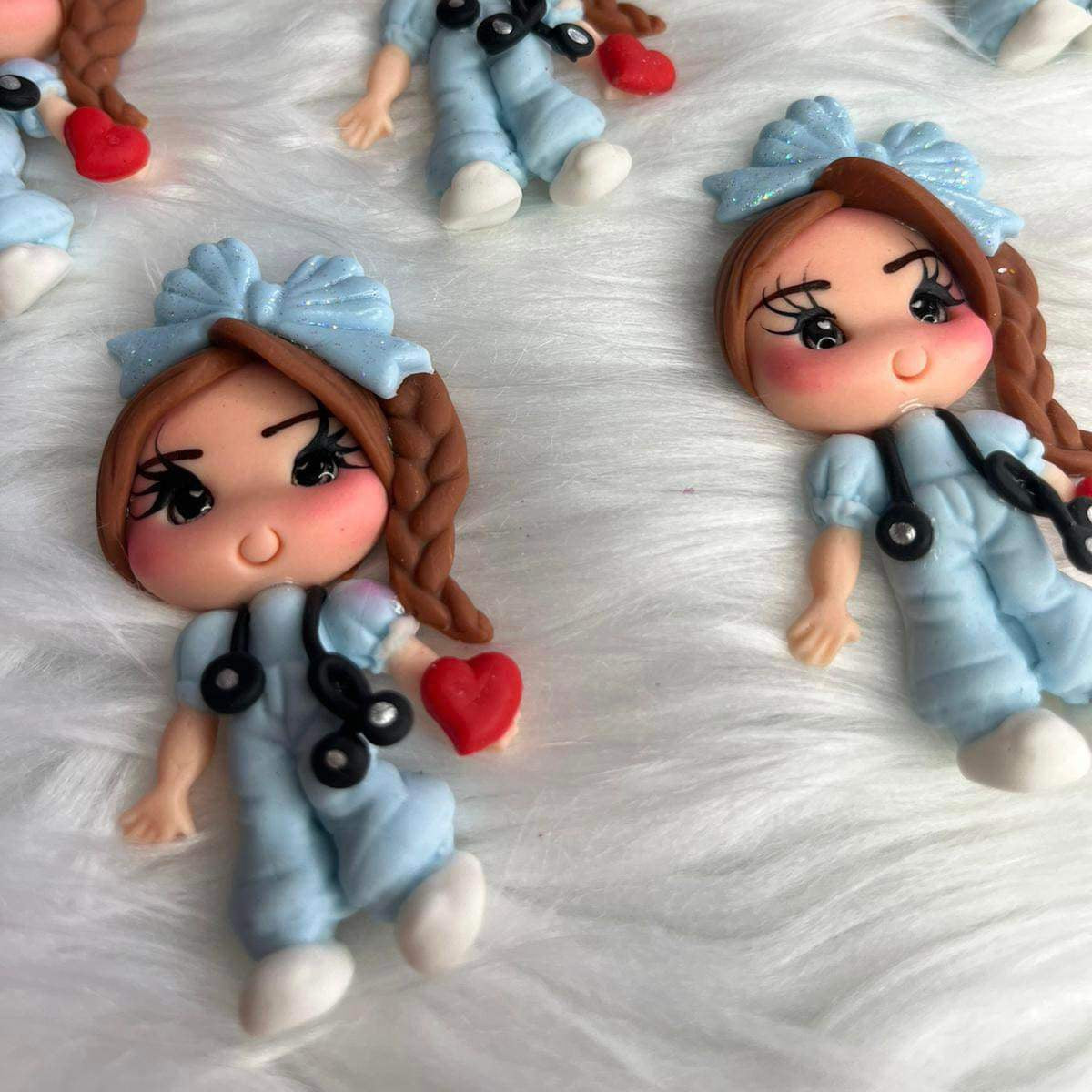 Nurse Clay Dolls