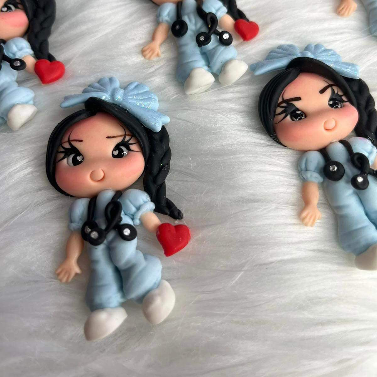 Nurse Clay Dolls