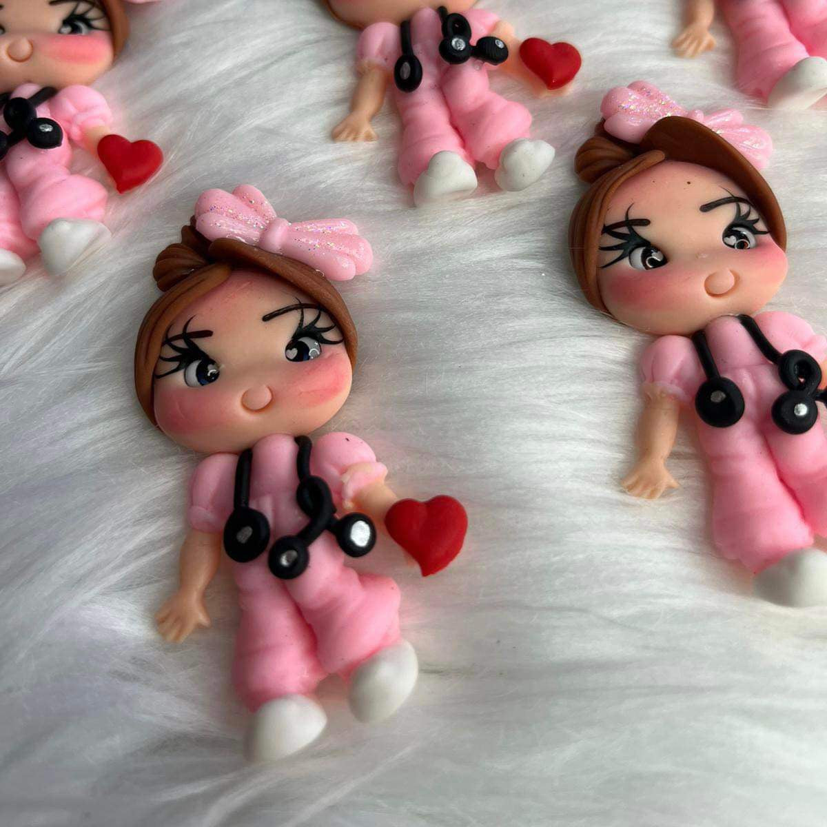 Nurse Clay Dolls