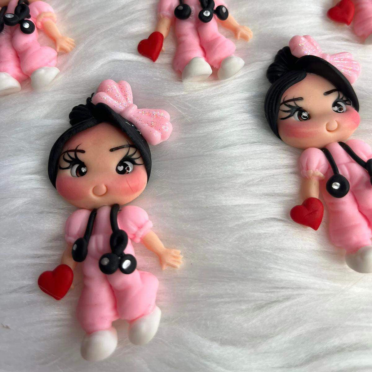 Nurse Clay Dolls