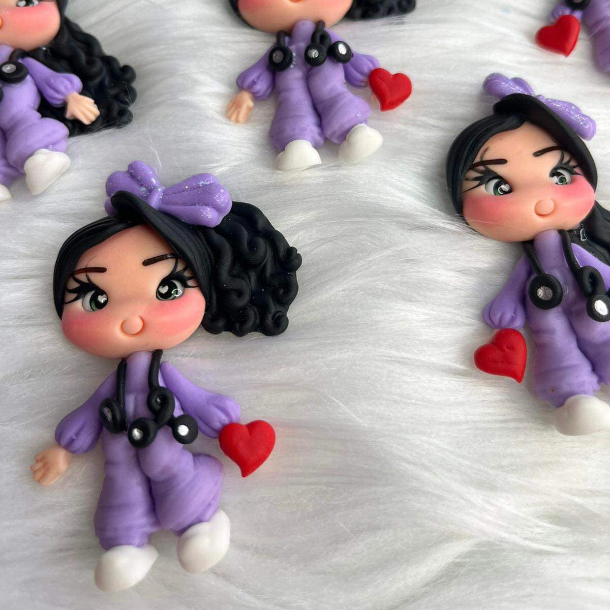 Nurse Clay Dolls