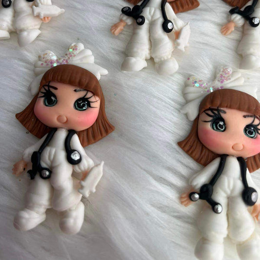 Nurse Clay Dolls